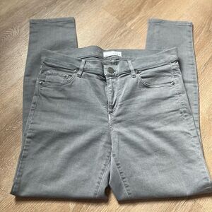 LOFT Women's Skinny Jeans in Gray